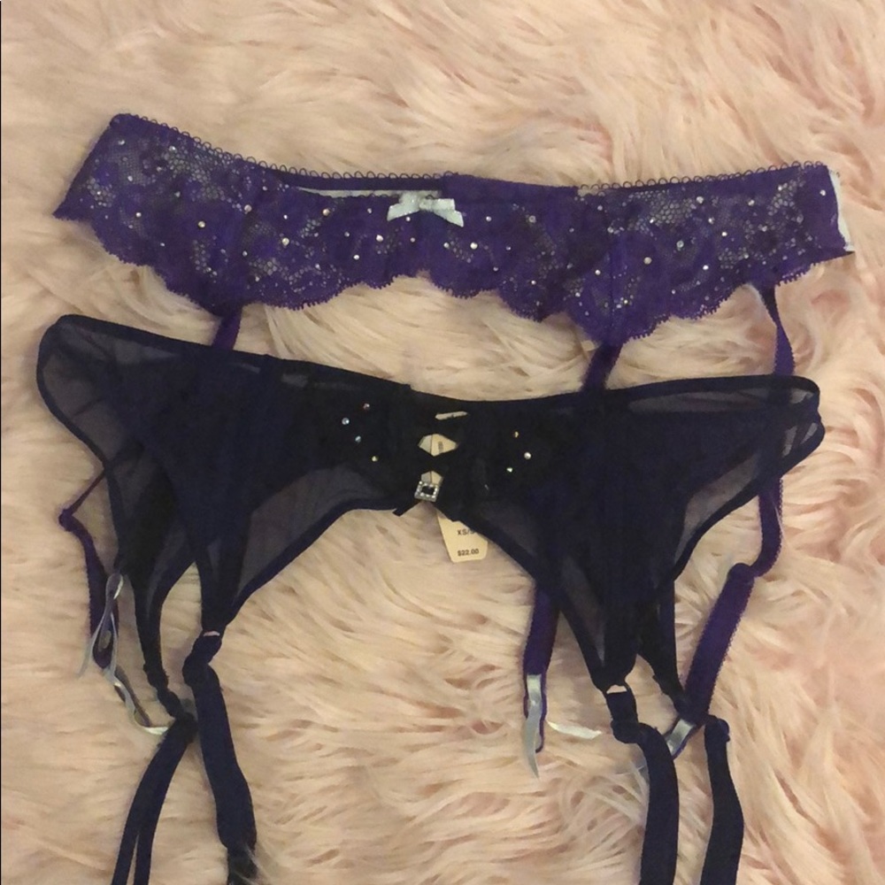 Set of 2 VS Garter Belts XS/S